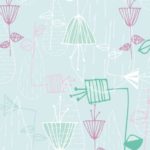 Pattern design showcase part 1 – Module 1 (January 2015 class) 3 1.Amy Hennesey Flowers Raindrops Pattern design showcase part 1 – Module 1 (January 2015 class)