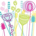 Pattern design showcase part 1 - Module 1 (March 2014 class) 10 1.Julie Harrison Flower meadow Pattern design showcase part 1 - Module 1 (March 2014 class)