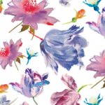 Pattern Design Showcase Part 2 - Module 3 (January 2015 Class) 11 11.Emma Wren Blue spring Pattern Design Showcase Part 2 - Module 3 (January 2015 Class)