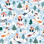 24 Days of Holiday Patterns: Day 23 5 24.Magdalena Bardzinska Frank Happy Snowman 24 Days of Holiday Patterns: Day 23