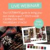 MIID 17.11.22 FB LIVE 2 FREE WEBINAR: Become your own trends expert!