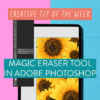 CREATIVE TIP OF THE WEEK: Magic eraser tool in Adobe Photoshop 2 MIID CREATIVE TIP OF THE WEEK MAGIC ERASER CREATIVE TIP OF THE WEEK: Magic eraser tool in Adobe Photoshop