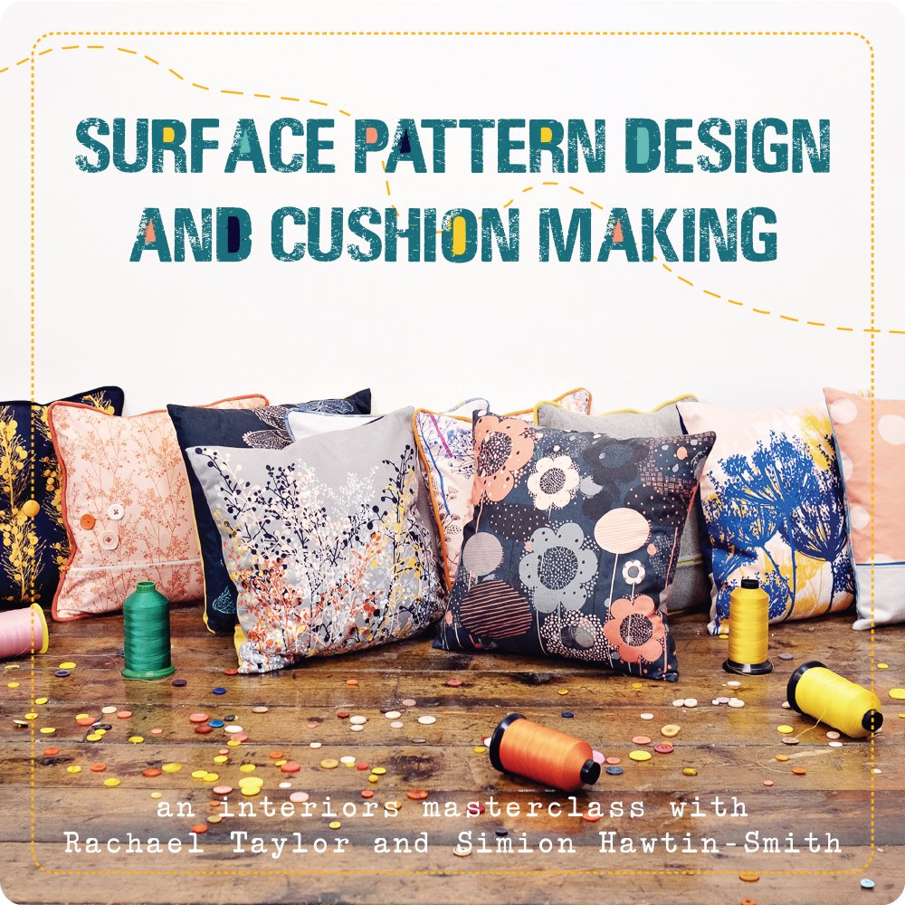Surface Pattern Design and Cushion Making Join Now! Self Paced