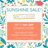 MIID SUNSHINE SALE 2022 PROMO 1 A HUGE AMAZING UP-TO-50%-OFF SALE IS COMING APRIL 4TH!