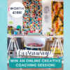 GIVEAWAY! Win an online Creative Coaching Session with Rachael Taylor! 2 RT APRIL 2024 COACHING SALE GIVEAWAY 1 GIVEAWAY! Win an online Creative Coaching Session with Rachael Taylor!