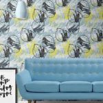 New wallpaper collection designed by Rachael Taylor 5 WR0338RT organic retro leaves web New wallpaper collection designed by Rachael Taylor