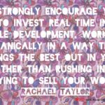 Wise Words Rachael Taylor by Emma Digerud White Heart Kiss Hug ABSPD Student Work - Emma Digerud-White